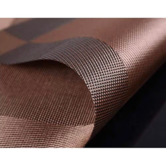 Placemats Table Runner Set Woven Crossweave Vinyl Kitchen Tablemats Washable - Picture 3 of 7